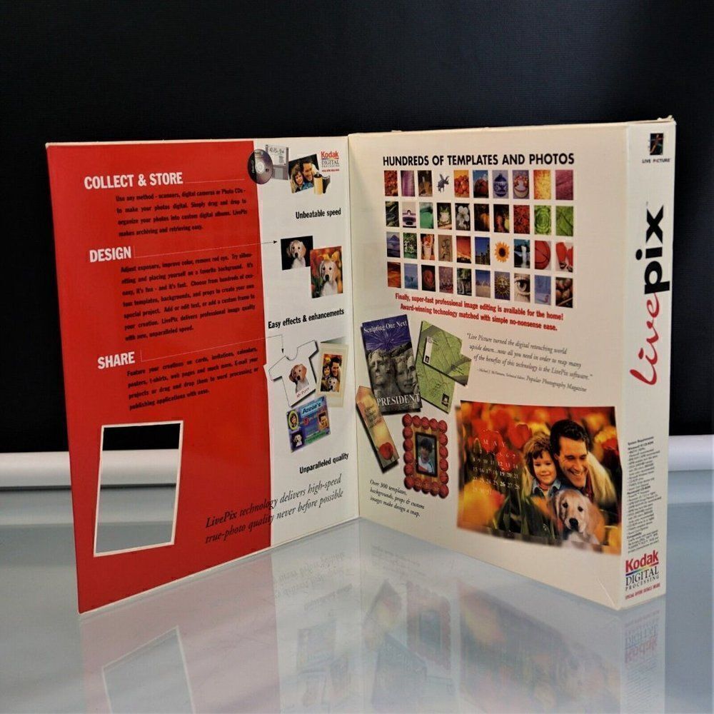 Live Pix Windows 1997 CD ROM With User Guide And Installation - Picture 5 of 9